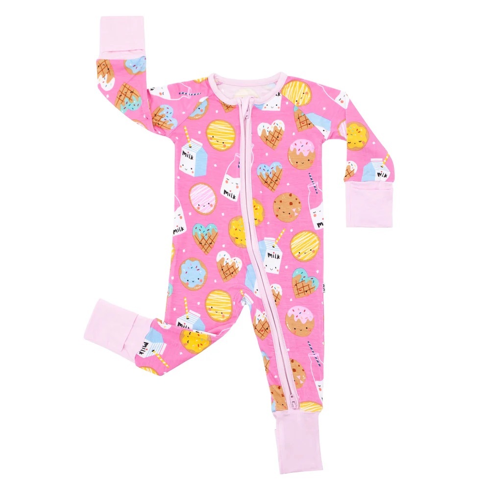 Little Sleepies Pink treats sleeper 0-3 months